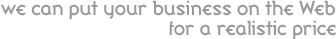 Your own domain name.  As many pages and as much information as you want. We can take photos and create graphics or use your own images.